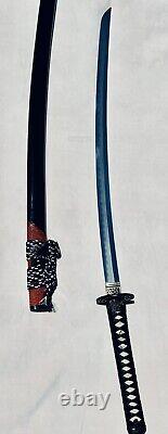 Japanese Type Hand Folded 1095/1075 Super-high Grade Steel Clay-tempered Katana