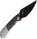 Kansept K1034l1 Fenrir 3.5 Stainless Blade Carbon Fiber Handle Folding Knife