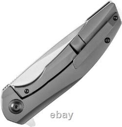 Kansept Knives Accipiter Folding Knife 3.63 CPM-S35VN Steel Blade Titanium withCF