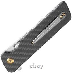 Kansept Knives Anomaly Folding Knife 3.13 CPM S35VN Steel Blade Carbon Fiber/G10