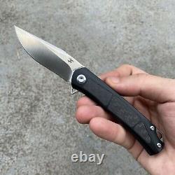 Kansept Knives Folding Knife 2.91 CPM-S35VN Steel Blade Carbon Fiber Handle