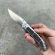 Kansept Knives Folding Knife 2.91 Cpm-s35vn Steel Blade Titanium/carbon Fiber