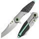 Kansept Knives Folding Knife 3.25 Cpm 20cv Steel Blade Titanium/carbon Fiber