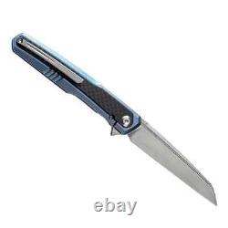 Kansept Knives Folding Knife 3.50 CPM-S35VN Steel Blade Titanium/Carbon Fiber