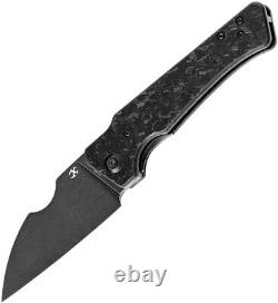 Kansept Knives K1033B2 Egress 3.75 Blade Carbon Fiber Handle Folding Knife