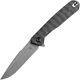 Kansept Knives Qilin Linerlock Carbon Fiber Folding Damascus Pocket Knife 1047a2