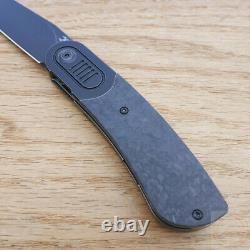 Kansept Knives Reverie Folding Knife 3 CPM-S35VN Steel Blade Carbon Fiber Handle