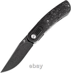 Kansept Knives Reverie Framelock Carbon Fiber Folding S35VN Pocket Knife K2025A2