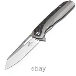 Kansept Knives Shard Folding Knife 3.5 CPM S35VN Steel Blade Titanium/Carbon F
