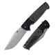 Kansept Knives Skikari Folding Knife 3.38 Damascus Steel Blade Titanium/carbon