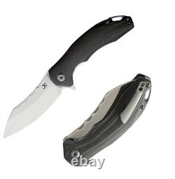 Kansept Knives Spirit Folding Knife 3.75 S35VN Steel Blade Carbon Fiber Handle