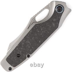Kansept Knives Tuckamore Titanium & Carbon Fiber Folding CPM-20CV Knife 1052A1