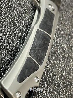 Kansept Sprite Folding Knife Gray Titanium/Carbon Fiber Handle S35VN K1003A1