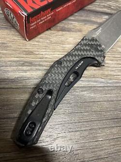 Kershaw 7777CFM390 Bareknuckle Sprint Run Carbon Folding Knife Rare Discontinued