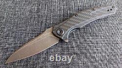 Kershaw Bareknuckle M390 Exclusive Folding Knife Rare Discontinued