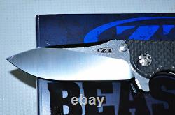 Kershaw Zero Tolerance 0562CF Folding Knife3.5 Blade, Carbon FiberTitanium HDLUS
