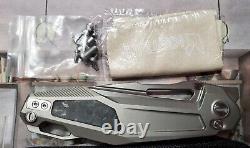 Ketuo USA KT-Griffin Knife Button Lock M390. New