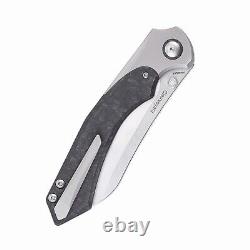 Kizer Clairvoyant EDC Knife Titanium Carbon Fiber Handle S35VN Steel Ki4626A1