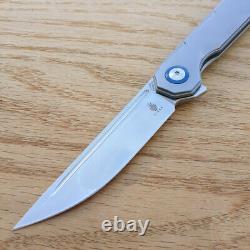 Kizer Cutlery Begleiter Folding Knife 3.5 CPM-S35VN Steel Blade Titanium Handle