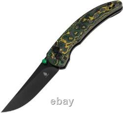 Kizer Cutlery Chili Pepper Folding Knife 3 S90V Steel Blade Carbon Fiber Handle