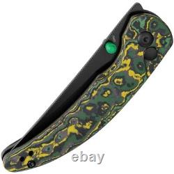 Kizer Cutlery Chili Pepper Folding Knife 3 S90V Steel Blade Carbon Fiber Handle