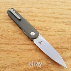 Kizer Cutlery Feist Folding Knife 2.875 S35VN Steel Blade Carbon Fiber Handle
