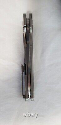 Kizer Cutlery Folding Knife 3.25 S35VN Steel Blade Titanium/Carbon Fiber Handle