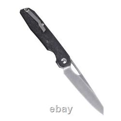 Kizer Genie Front Flipper Folding Knife CPM-S35VN Blade Carbon Fiber KI4545A2