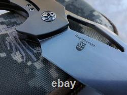 Kizer Megatherium Folding Knife 4 CPM S35VN Blade Titanium/Carbon Fiber Handle