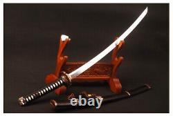 Kobuse Folded Clay Tempered Tachi Battle Ready Samurai Curved Katana Sword