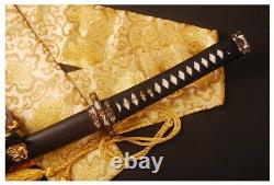 Kobuse Folded Clay Tempered Tachi Battle Ready Samurai Curved Katana Sword