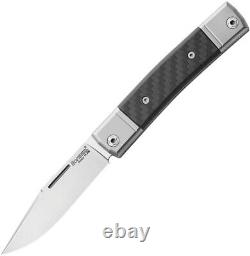 LionSTEEL BestMan BM1 Folding Knife 2.75 Bohler M390 Steel Blade Carbon Fiber