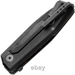 LionSTEEL Myto Folding Knife 3.25 CPM MagnaCut Steel Blade CF withTitanium Back