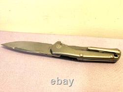 Lionsteel Molletta M390 Stonewash Blade TRE Folding Pocket Knife Italy - Great