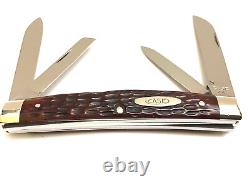 MINT 1940 1964 CaseXX #64052 Congress Red Bone Handle Folding Pocket Knife
