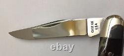 MINT! 1977 3 Dot Case XX Muskrat Red bone Folding Pocket Knife