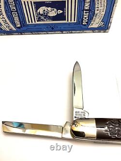 MINT 1990 CaseXX U. S. A. #6391 Cigar SplitBack Whittler Folding Knife Flawless
