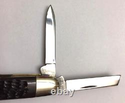 MINT 1990 CaseXX U. S. A. #6391 Cigar SplitBack Whittler Folding Knife Flawless