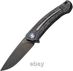 MKM-Maniago Knife Folding Knife 3.5 Bohler M390 Steel Blade Carbon Fiber Handle