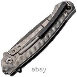 MKM-Maniago Knife Folding Knife 3.5 Bohler M390 Steel Blade Carbon Fiber Handle