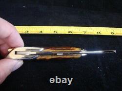 Marbles Gladstone Mich. USA. Stag Safety Folding Hunter Pocket Knife 4 Rare