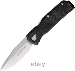 Maserin 502 Power Folding Knife 3? Bohler N690 Steel Blade Carbon Fiber Handle