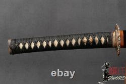 Masterpiece Kobuse Clay Tempered Folded T10 Hadori Japanese Samurai Katana Sword