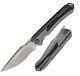 Maxace Kestrel Folding Knife 3.85 Bohler M390 Steel Blade Cf/titanium Handle