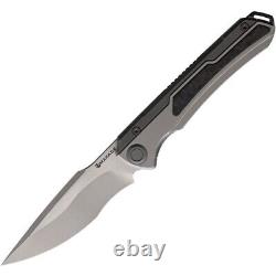 Maxace Kestrel Folding Knife 3.85 Bohler M390 Steel Blade CF/Titanium Handle