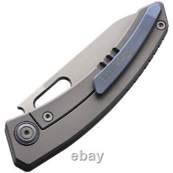 Maxace MXBM01 Black Mirror 3.15 M390 Blade Gray Carbon Fiber Folding Knife
