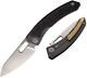 Maxace Mirror Folding Knife 3.25 Bohler M390 Steel Blade Titanium/carbon Fiber