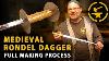 Medieval Rondel Dagger Full Making Process