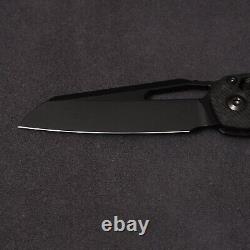 Microtech Manual MSI RAM-LOK Fluted Carbon Fiber Plain Edge DLC Blade