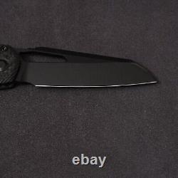 Microtech Manual MSI RAM-LOK Fluted Carbon Fiber Plain Edge DLC Blade